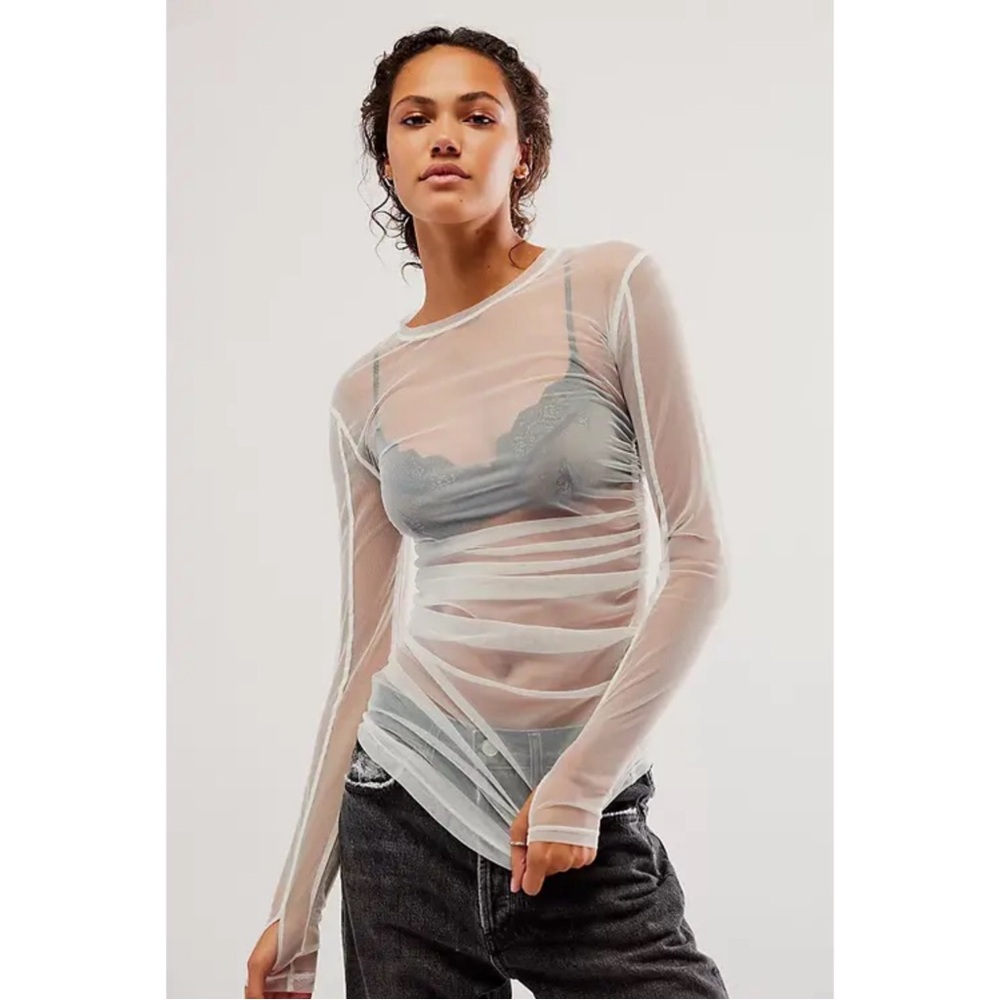 Free People Last Layer Long Sleeve Top